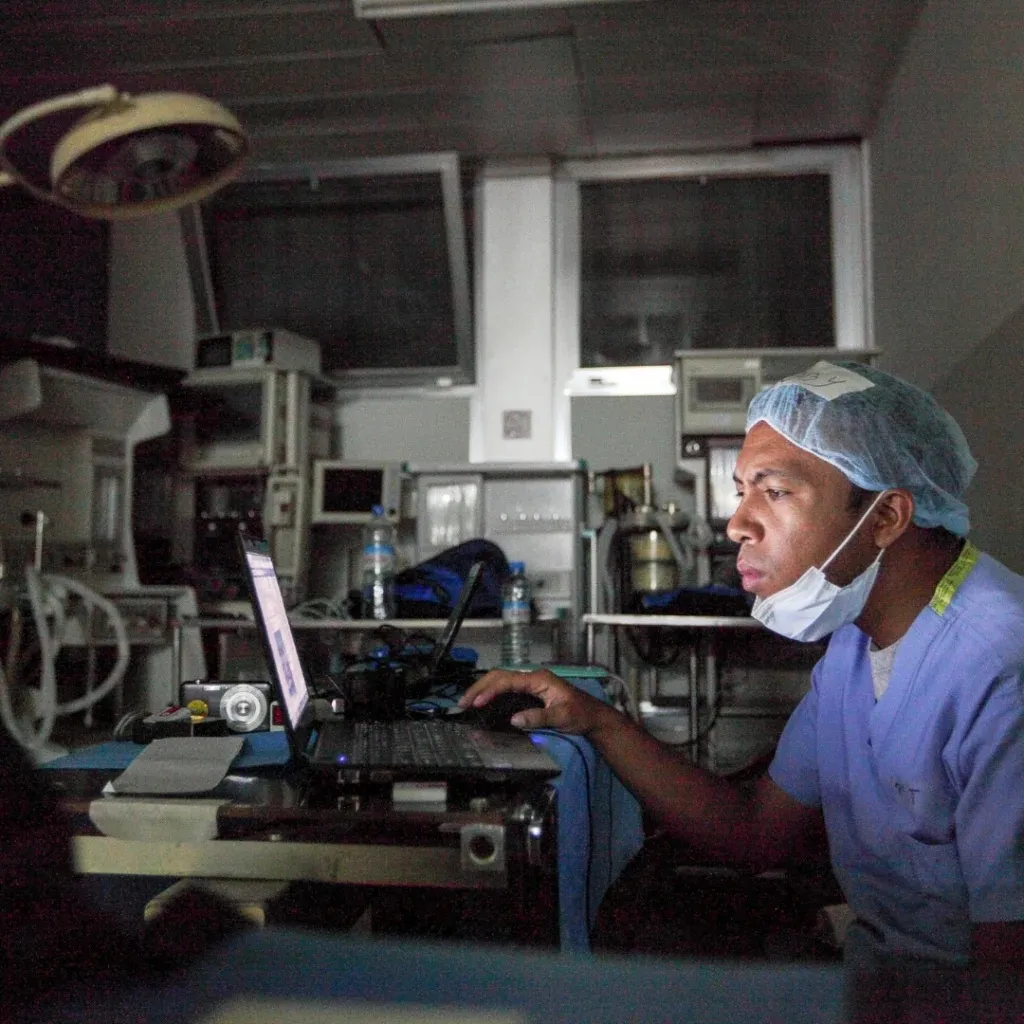 Un investigador en Madagascar